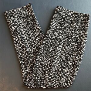 JM Collection Black and White Trousers